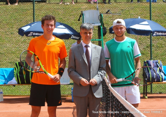 Corentin Denolly en quart de finale du Porto Open